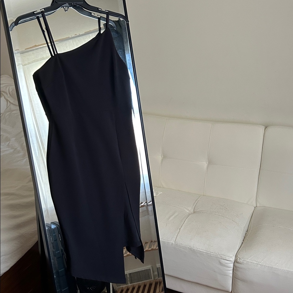 Black cocktail dress